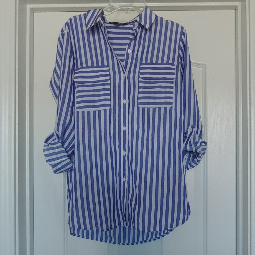 Flowy button up blouse